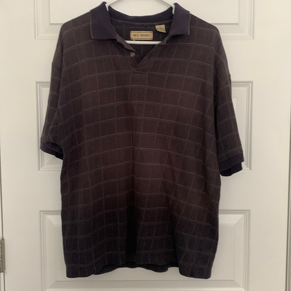 Purple Collared Shirt